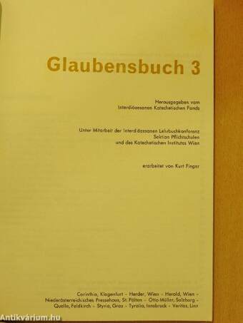 Glaubensbuch 3.