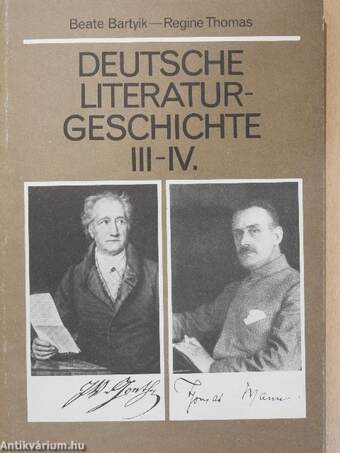 Deutsche Literaturgeschichte III-IV.