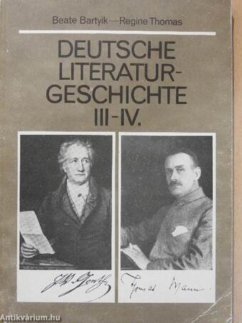 Deutsche Literaturgeschichte III-IV.