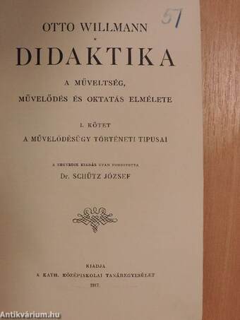 Didaktika I.