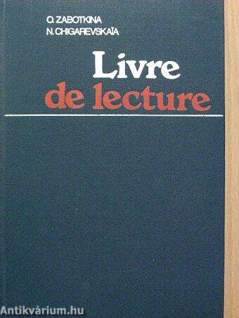 Livre de lecture