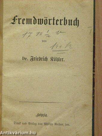 Fremdwörterbuch