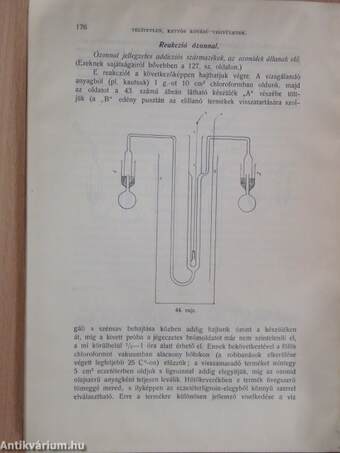 A szerves vegyületek minőségi és mennyiségi analízisének módszerei