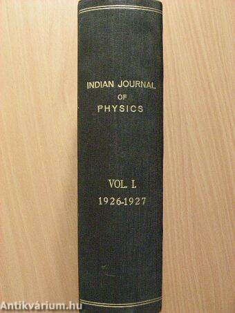 Indian Journal of Physics I.