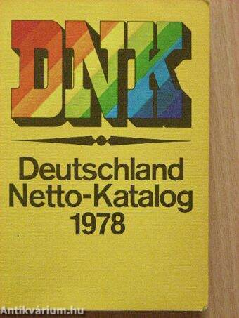 Deutschland Netto-Katalog 1978