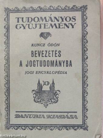 Bevezetés a jogtudományba