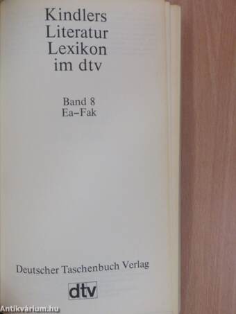 Kindlers Literatur Lexikon 8 (töredék)