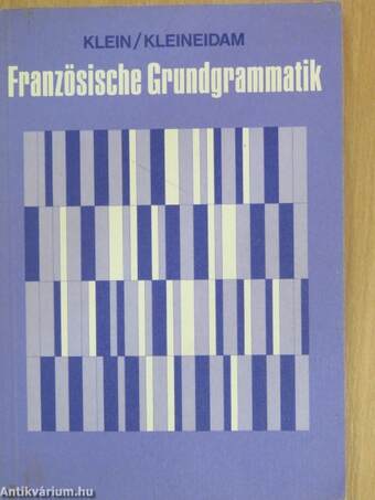 Französische Grundgrammatik