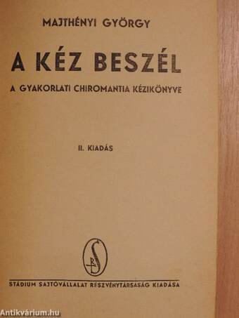 A kéz beszél