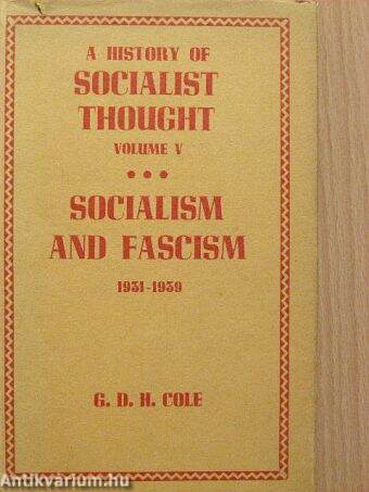 Socialism and fascism 1931-1939