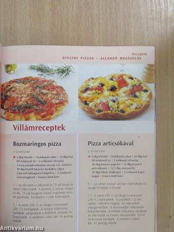 1 tészta - 50 pizza