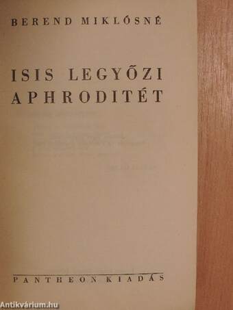 Isis legyőzi Aphroditét