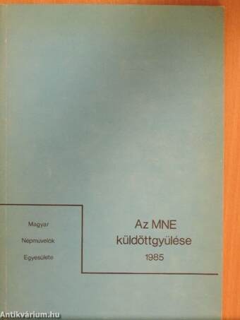 Az MNE küldöttgyűlése 1985