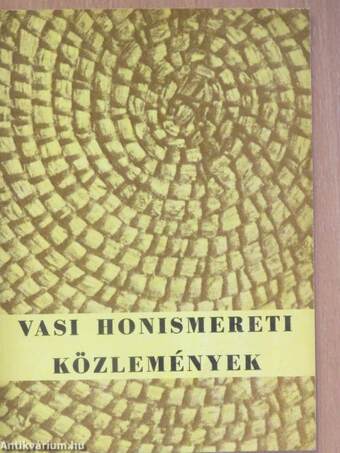 Vasi honismereti közlemények 1978.