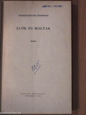 Élők és holtak