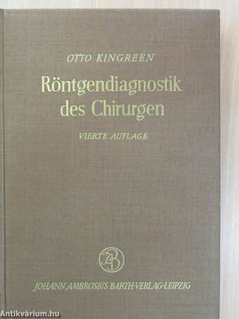 Röntgendiagnostik des Chirurgen