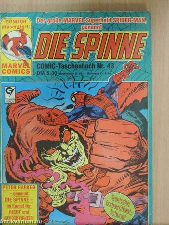 Die Spinne Comic-Taschenbuch 43.