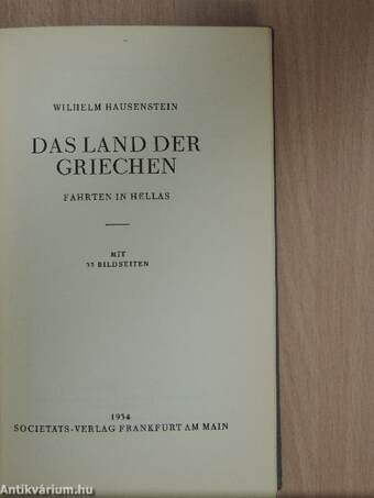 Das Land der Griechen