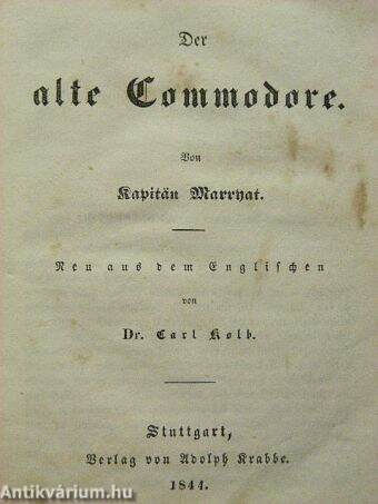 Der alte Commodore