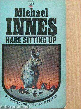 Hare sitting up