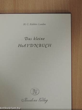 Das kleine Haydnbuch