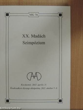 XX. Madách Szimpózium