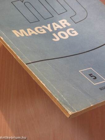 Magyar Jog 1981. május