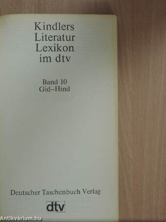 Kindlers Literatur Lexikon 10 (töredék)