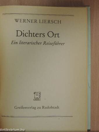 Dichters Ort