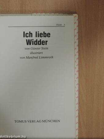 Ich liebe Widder