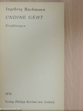 Undine Geht