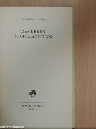 Das Leben Michelangelos