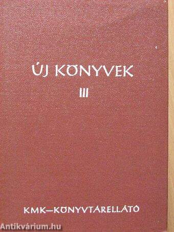 Új könyvek 1979. I-III.