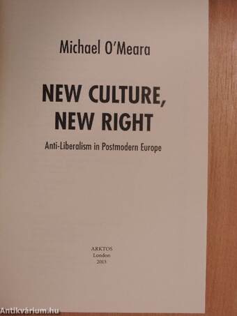 New Culture, New Right