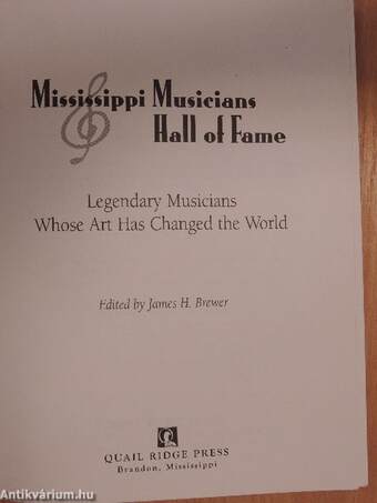 Mississippi Musicians Hall of Fame