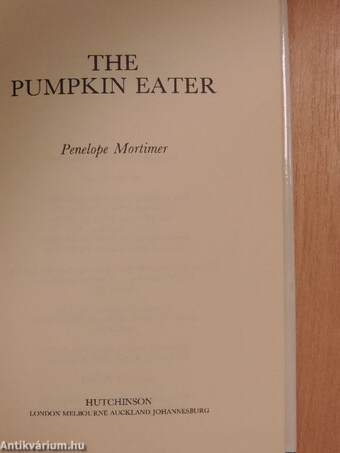 The Pumpkin Eater