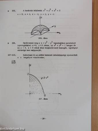 Matematika példatár V.