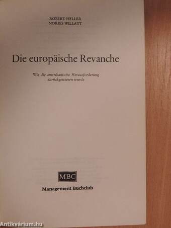 Die europäische Revanche