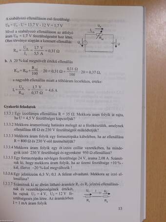 Elektrotechnika példatár I-II. osztály