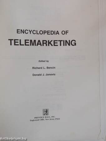 Encyclopedia of Telemarketing