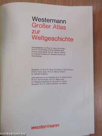 Westermann Großer Atlas zur Weltgeschichte