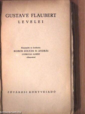 Gustave Flaubert levelei