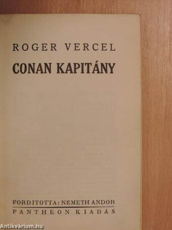 Conan kapitány