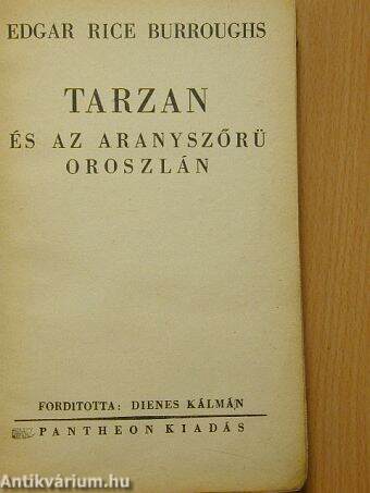 Tarzan és az aranyszőrű oroszlán