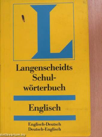 Langenscheidts Schulwörterbuch Englisch