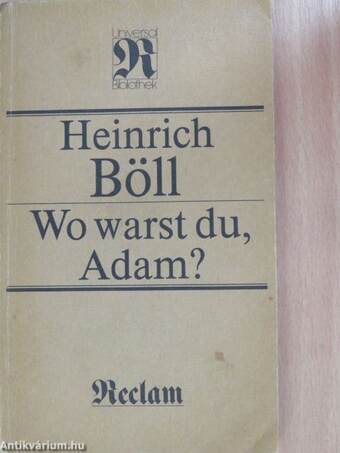 Wo Warst du, Adam?