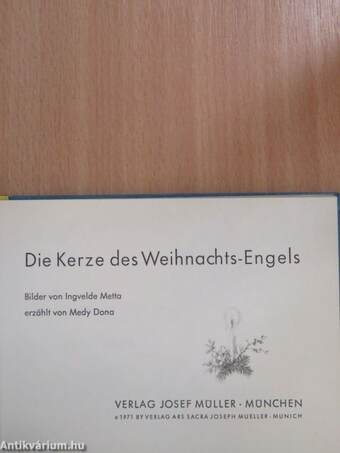 Die Kerze des Weihnachts-Engels