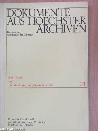 Dokumente aus hoechster Archiven 21.