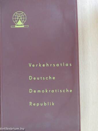 Verkehrsatlas Deutsche Demokratische Republik