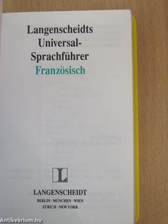 Langenscheidts Universal-Sprachführer Französisch